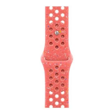 Curea Smartwatch Apple MUUX3ZM/A pentru Watch 41mm, Nike Sport Band, S/M (Roz)
