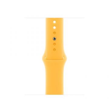 Curea Smartwatch Apple MWMQ3ZM/A pentru Watch 41mm, Sport Band, M/L (Portocaliu)