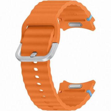 Curea smartwatch Samsung Sport Band ET-SNL30SOEGEU pentru Galaxy Watch 7, S/M (Portocaliu)