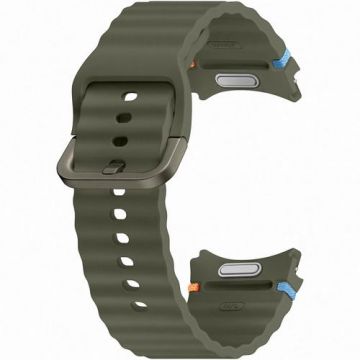 Curea smartwatch Samsung Sport Band ET-SNL31LKEGEU pentru Galaxy Watch 7, M/L (Verde)