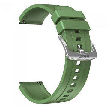 Curea silicon iHunt pentru Watch 13 Titan (Verde)
