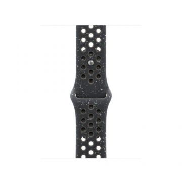 Curea Smartwatch Apple MC1X4ZM/A pentru Watch 40mm, Nike Sport Band, S/M (Albastru)