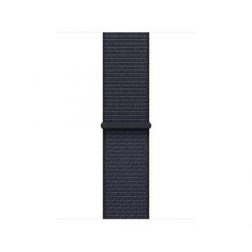 Curea Smartwatch Apple MXKW3ZM/A pentru Watch 42mm, Sport Loop (Negru)