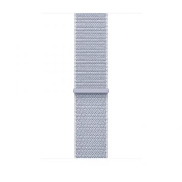 Curea Smartwatch Apple MXL53ZM/A pentru Watch 46mm, Cloud Sport Loop (Albastru deschis)