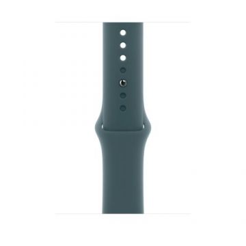 Curea Smartwatch Apple MXLR3ZM/A pentru Watch 46mm, Sport Band, M/L (Verde)