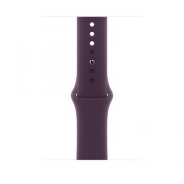 Curea Smartwatch Apple MXLU3ZM/A pentru Watch 46mm, Sport Band, M/L (Mov)