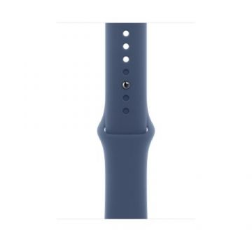 Curea Smartwatch Apple MXLW3ZM/A, pentru Watch 46mm, Sport Band, M/L (Albastru)