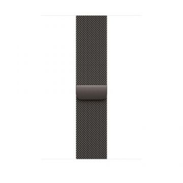 Curea Smartwatch Apple Watch MC7L4ZM/A, pentru Watch 46mm, Milanese Loop, S/M (Gri)