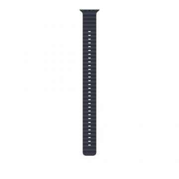Curea Smartwatch Apple Watch MXTJ3ZM/A, pentru Watch 49mm, Ocean Band Extension, Natural Titanium Finish (Albastru)
