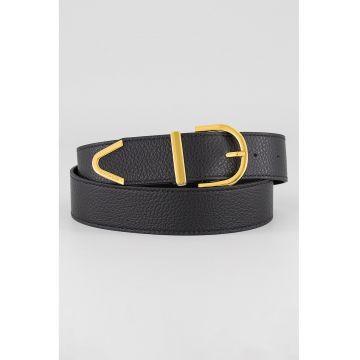 Curea din piele cu aspect texturat