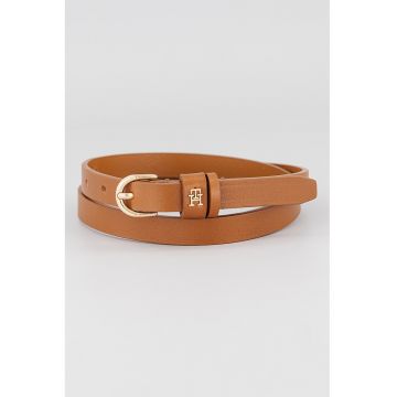 Curea din piele Esential Efortless - Maro cognac