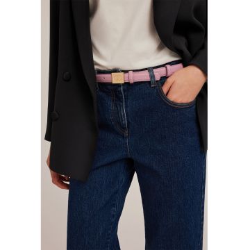 Curea skinny de piele ecologica