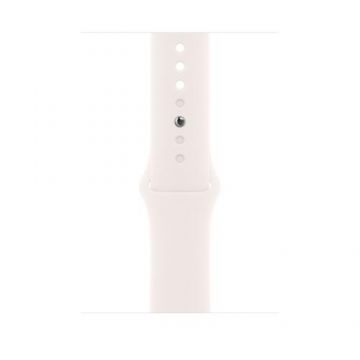 Curea Smartwatch Apple MXM83ZM/A pentru Watch 46mm, Sport Band, S/M (Roz)