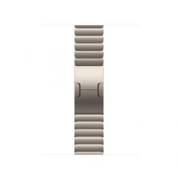 Curea Smartwatch Apple MXMA3ZM/A pentru Watch 42mm, Natural Link Bracelet (Argintiu)