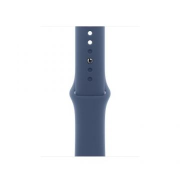 Curea Smartwatch Apple MYJ23ZM/A pentru Watch 40mm, Sport Band, M/L (Albastru)
