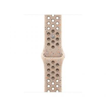 Curea Smartwatch Apple MYJT3ZM/A pentru Watch 42mm, Nike Sport Band, M/L (Bej)