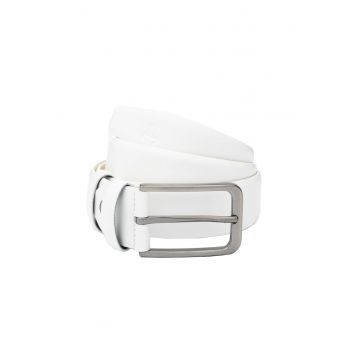 Curea barbati simple white