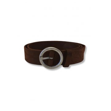 Curea dama  Candice - piele naturala - culoare maro - dimensiune 85