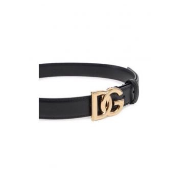 Curea dama Dolce Gabbana - neagra - piele
