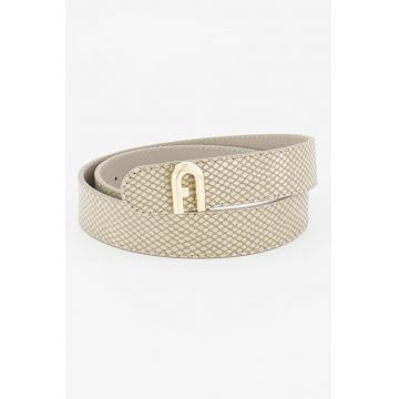 Curea de piele cu model reversibil