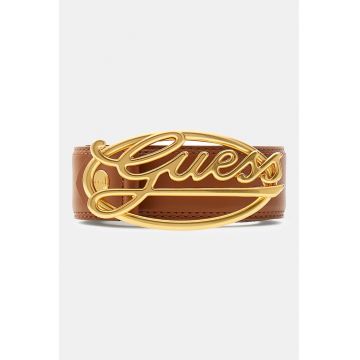 Curea din piele ecologica Logo-Script