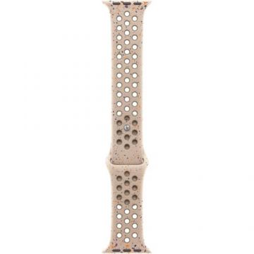 Curea pentru Apple Watch 46mm, Nike Sport Band, Desert Stone - M/L