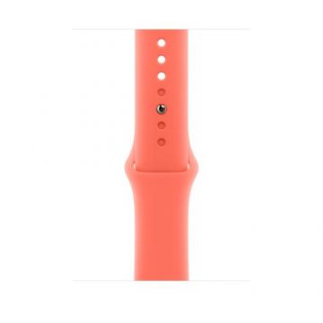 Curea Smartwatch Apple MDT64ZM/A pentru Watch 46mm, M/L (Portocaliu)