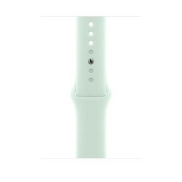 Curea Smartwatch Apple MDTA4ZM/A pentru Watch 46mm, Sport Band, M/L (Verde deschis)