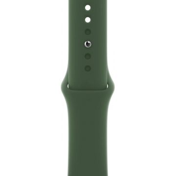 Curea Smartwatch Apple MKU73 pentru Watch 41mm, Sport Band, Regular (Verde)