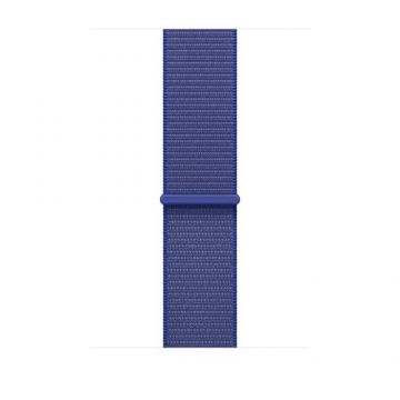 Curea Smartwatch Apple MXL73ZM/A pentru Watch 46mm, Sport Loop (Albastru)