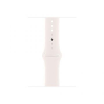 Curea Smartwatch Apple MXM93ZM/A pentru Watch 46mm, Sport Band, M/L (Roz)