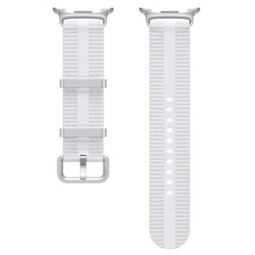 Curea Smartwatch Samsung Athleisure Band ET-SOL32SWEGEU pentru Galaxy Watch8, Small/Medium (Alb)