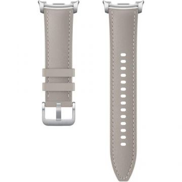 Curea Smartwatch Samsung Hybrid pentru Galaxy Watch8 / Watch8 Classic (S/M/L), Bej