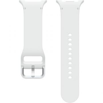 Curea Smartwatch Samsung Sport pentru Galaxy Watch8 / Watch8 Classic (S/M), Alb