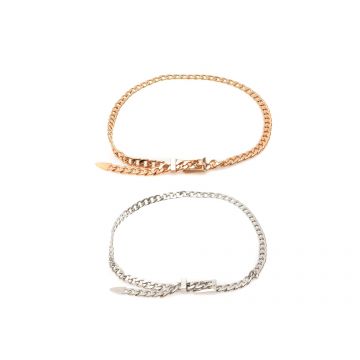 Curea ALDO aurie, GROENNA 962, din metal