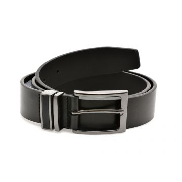 Curea ALDO neagra, BEIDLEMANN 001, din piele ecologica