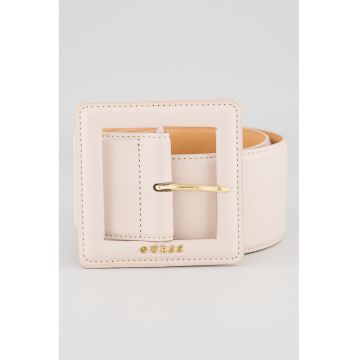 Curea cu catarama patrata Tatum - Roz somon