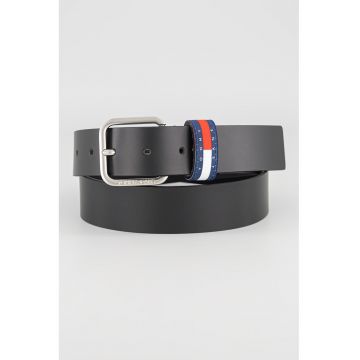 Curea de piele cu logo Keeper