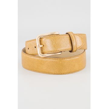 Curea din piele ecologica cu detaliu logo