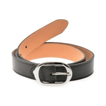 Curea EPICA neagra, F32, din piele naturala