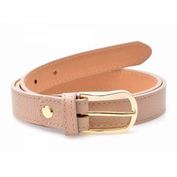 Curea EPICA roz, F33, din piele naturala