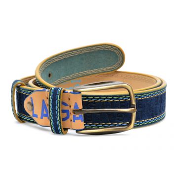 Curea LA GALERE bleumarin, 8971640, din piele intoarsa