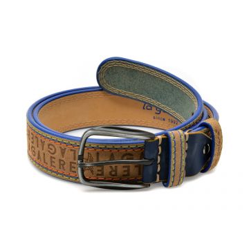 Curea LA GALERE maro, 8471640, din piele intoarsa