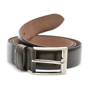 Curea LE COLONEL maro, 1500, din piele naturala