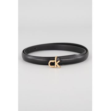 Curea skinny de piele cu catarama cu nit
