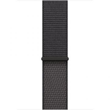 Curea Smartwatch Apple MFFN4ZM/A pentru Watch 46mm, Sport Loop, XL (Gri inchis)