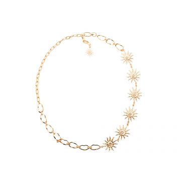 Curea ALDO aurie, SOLEVA 710, din metal