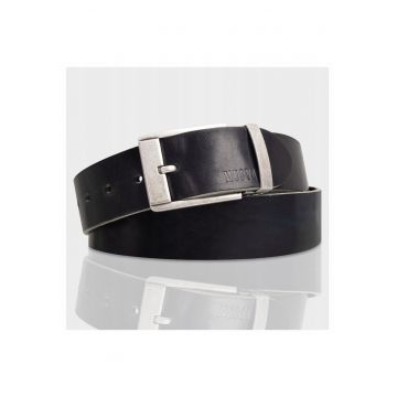 Curea barbati -  M5051 - piele naturala - negru - 90cm