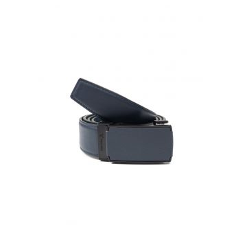 Curea barbati -  piele naturala - bleumarin - Moderny