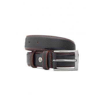 Curea barbati simple line black